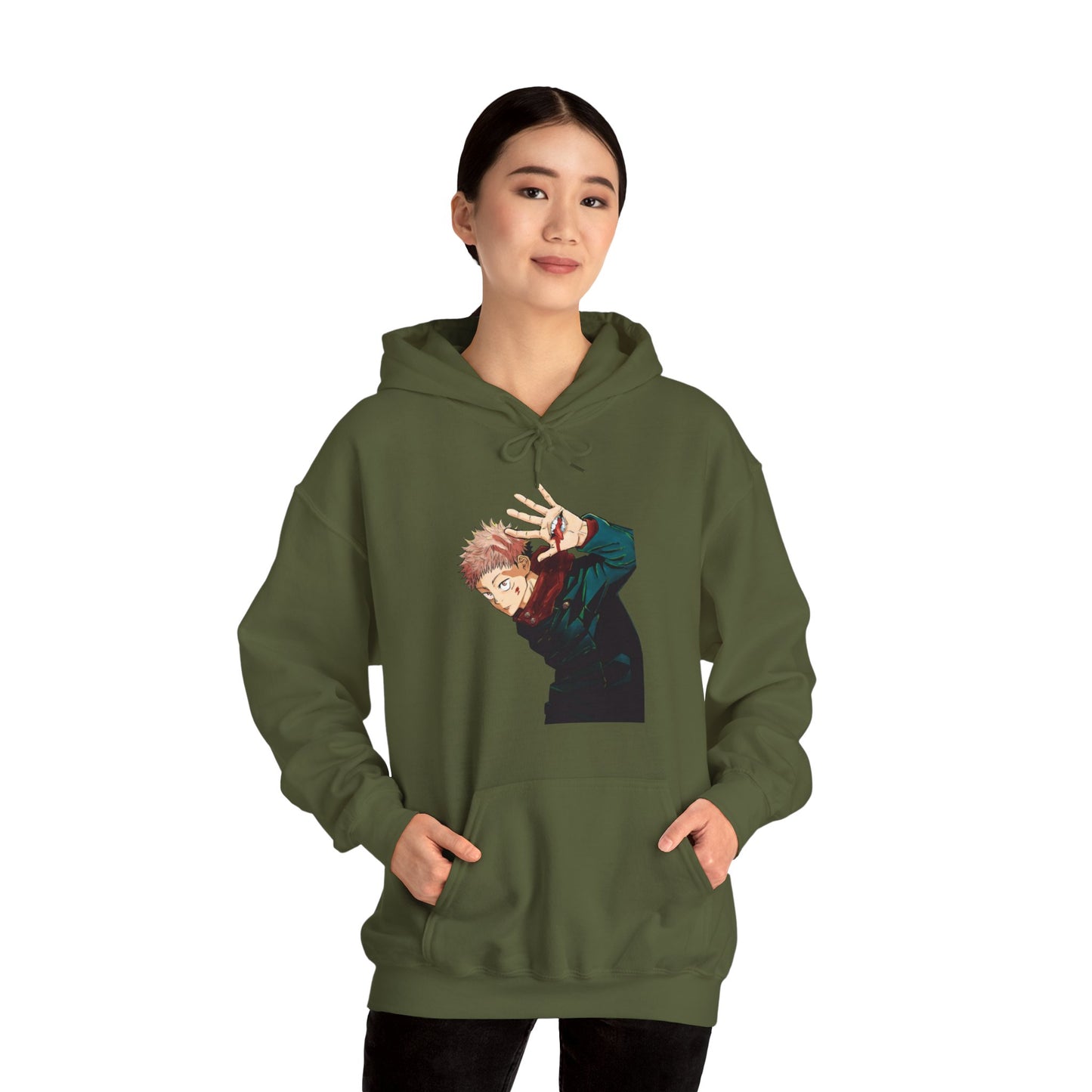 Sudadera con capucha unisex Heavy Blend™ - Jujutsu Kaisen Manga Volumen 1 