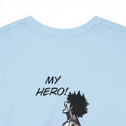 Unisex Heavy Cotton T-shirt - "Deku Manga" from My Hero Academia