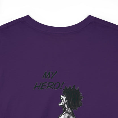 Unisex Heavy Cotton T-shirt - "Deku Manga" from My Hero Academia