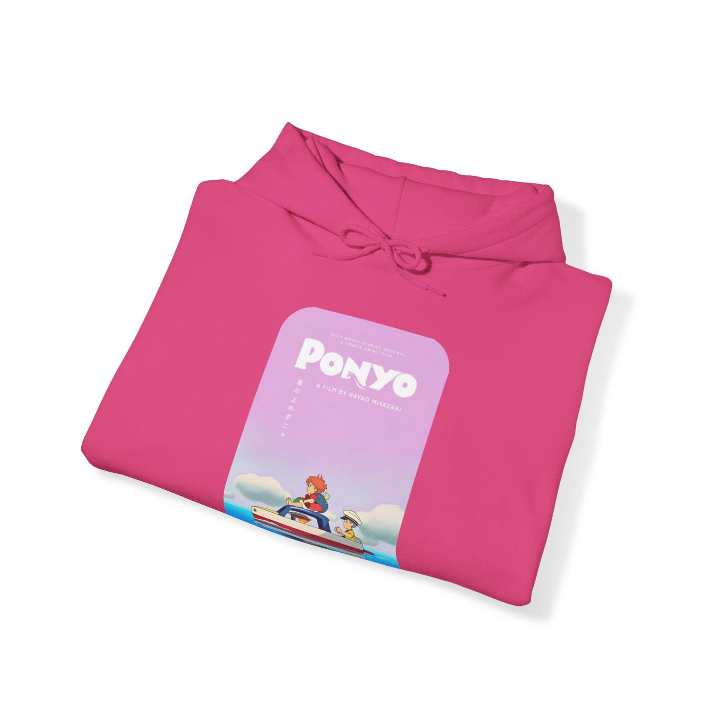 Unisex Heavy Blend™ Hoodie - "Ponyo Movie Poster" from Studio Ghibli