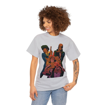 Unisex Heavy Cotton T-shirt - "The Bebop Crew" from Cowboy Bebop