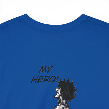 Unisex Heavy Cotton T-shirt - "Deku Manga" from My Hero Academia