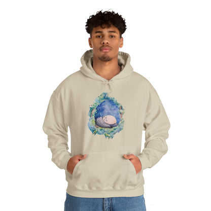 Unisex Heavy Blend™ Hoodie - "Totoro Sleeping" from Studio Ghibli