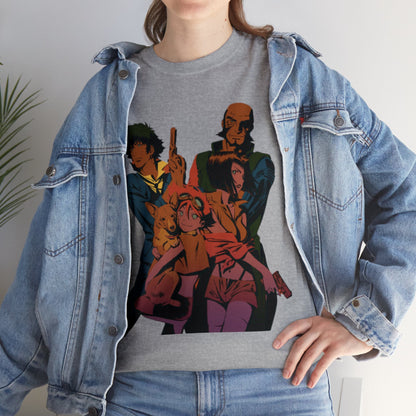 Unisex Heavy Cotton T-shirt - "The Bebop Crew" from Cowboy Bebop