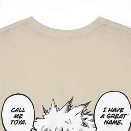 Unisex Heavy Cotton T-shirt - "Dabi Manga" from My Hero Academia