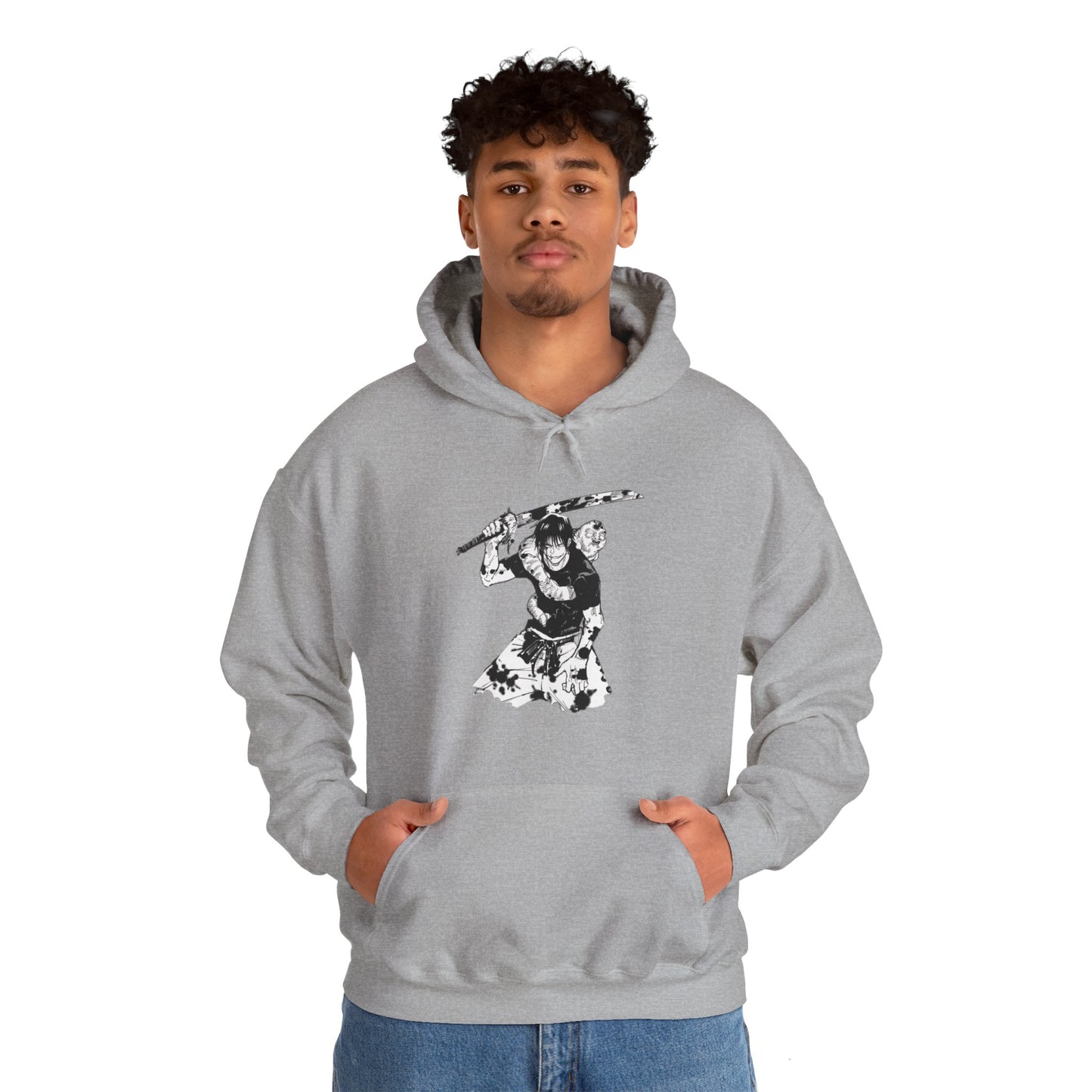 Sudadera con capucha unisex Heavy Blend™ "Toji Fushiguro" de Jujutsu Kaisen 