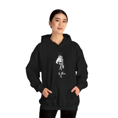 Unisex Heavy Blend™ Hoodie - "Sasuke Final Battle Manga" from Naruto Shippuden