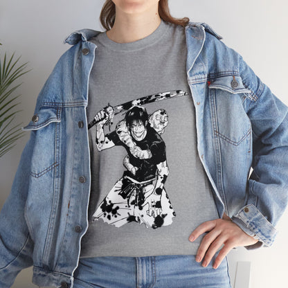 Unisex Heavy Cotton T-shirt - "Toji Fushiguro" From Jujutsu Kaisen