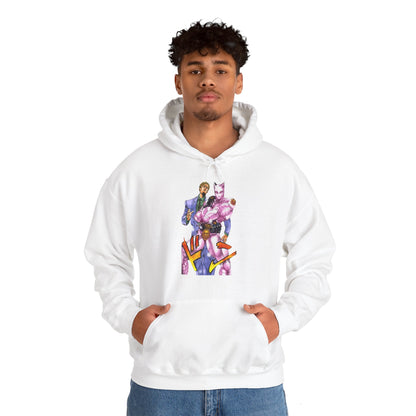 Unisex Heavy Blend™ Hoodie - "Killer Queen Manga" from JoJo´s Bizarre Adventure