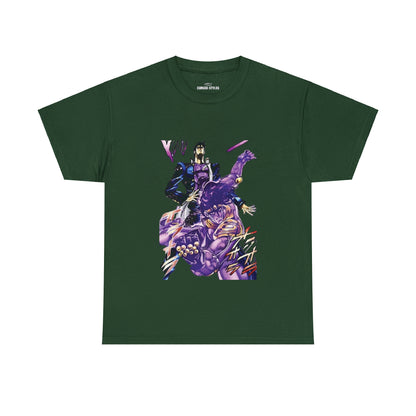 Unisex Heavy Cotton T-shirt - "Star Platinum Manga" from JoJo´s Bizarre Adventure