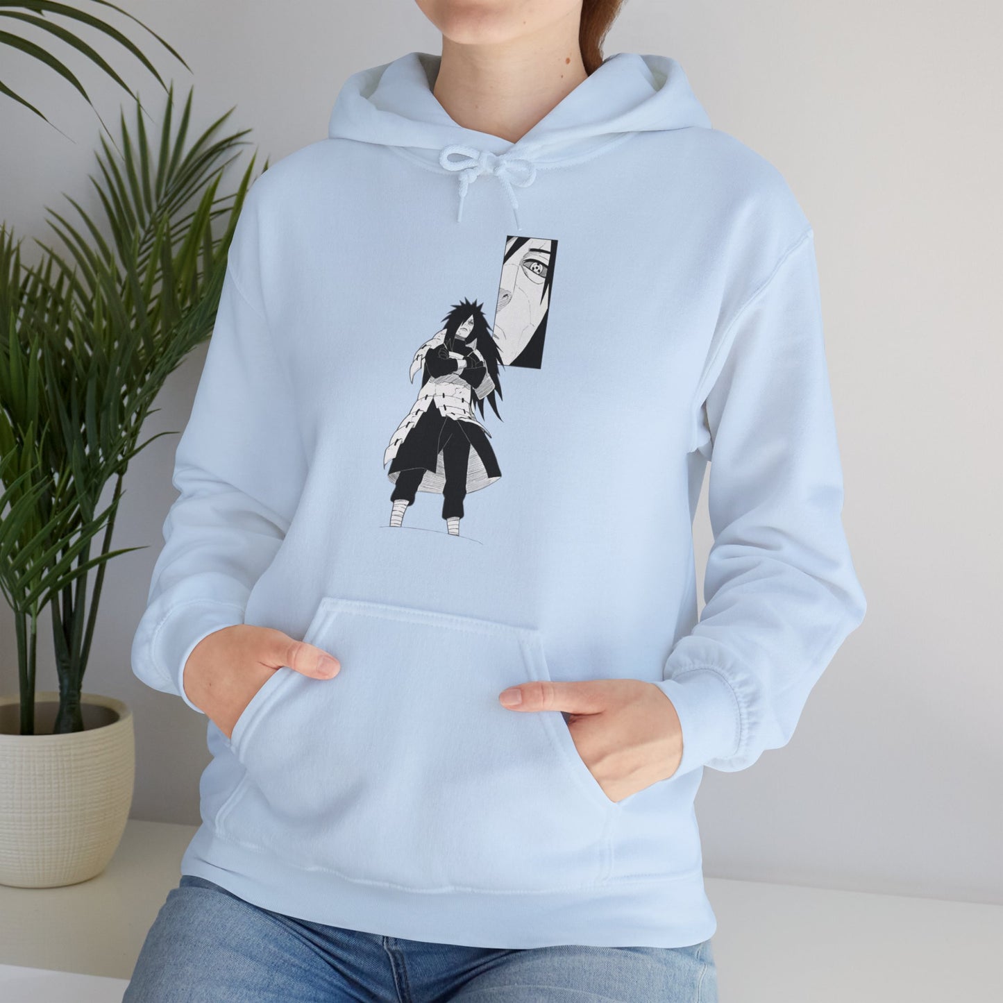 Unisex Heavy Blend™ Hoodie - "Madara´s First Manga Appearance" from Naruto Shippuden