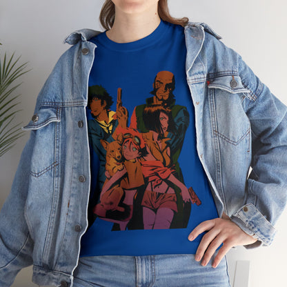 Unisex Heavy Cotton T-shirt - "The Bebop Crew" from Cowboy Bebop