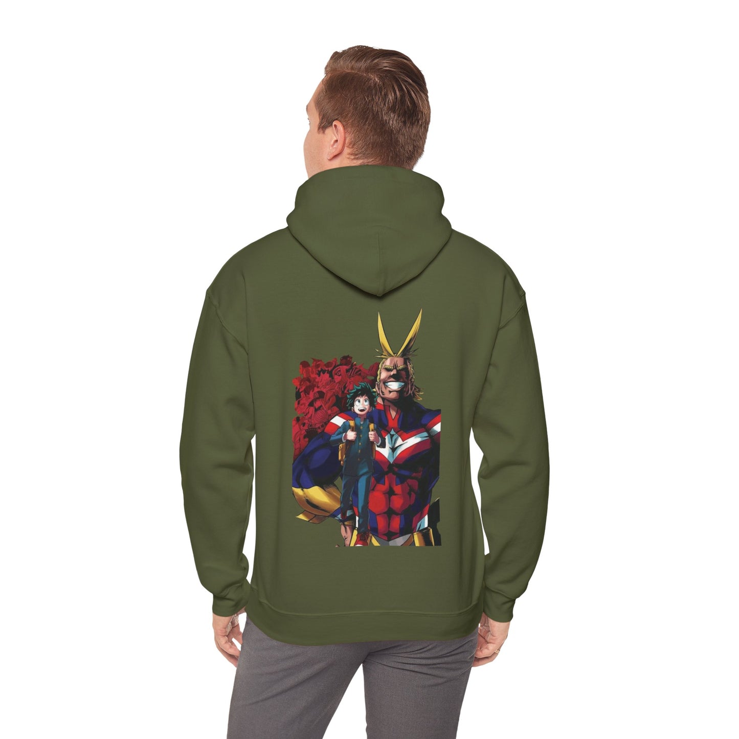 Unisex Heavy Blend™ Hoodie - "Manga Cover 1" from My Hero Academia