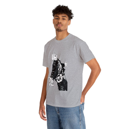 Unisex Heavy Cotton T-shirt "Satoru Gojo" From Jujutsu Kaisen