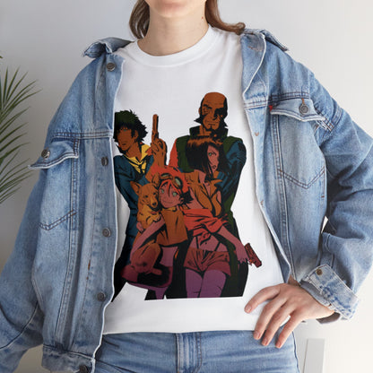 Unisex Heavy Cotton T-shirt - "The Bebop Crew" from Cowboy Bebop