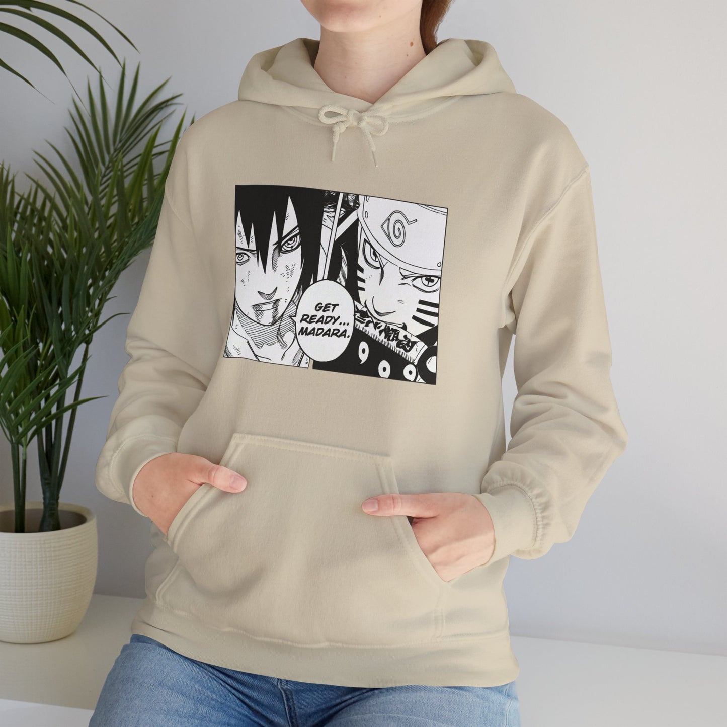 Unisex Heavy Blend™ Hoodie - "Naruto & Sasuke Manga" from Naruto Shippuden