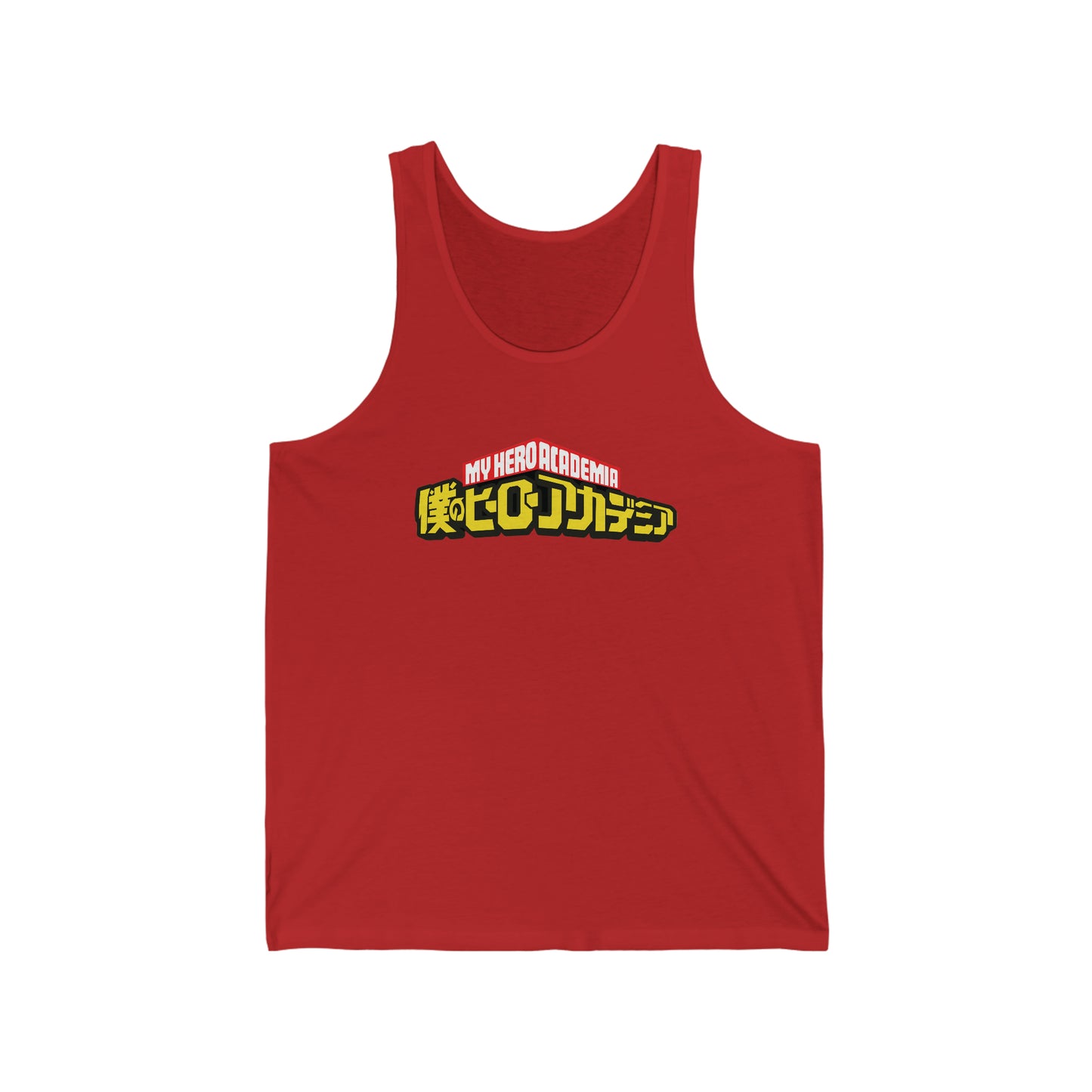 Unisex Tank Top - "Manga Cover 1" from My Hero Academia