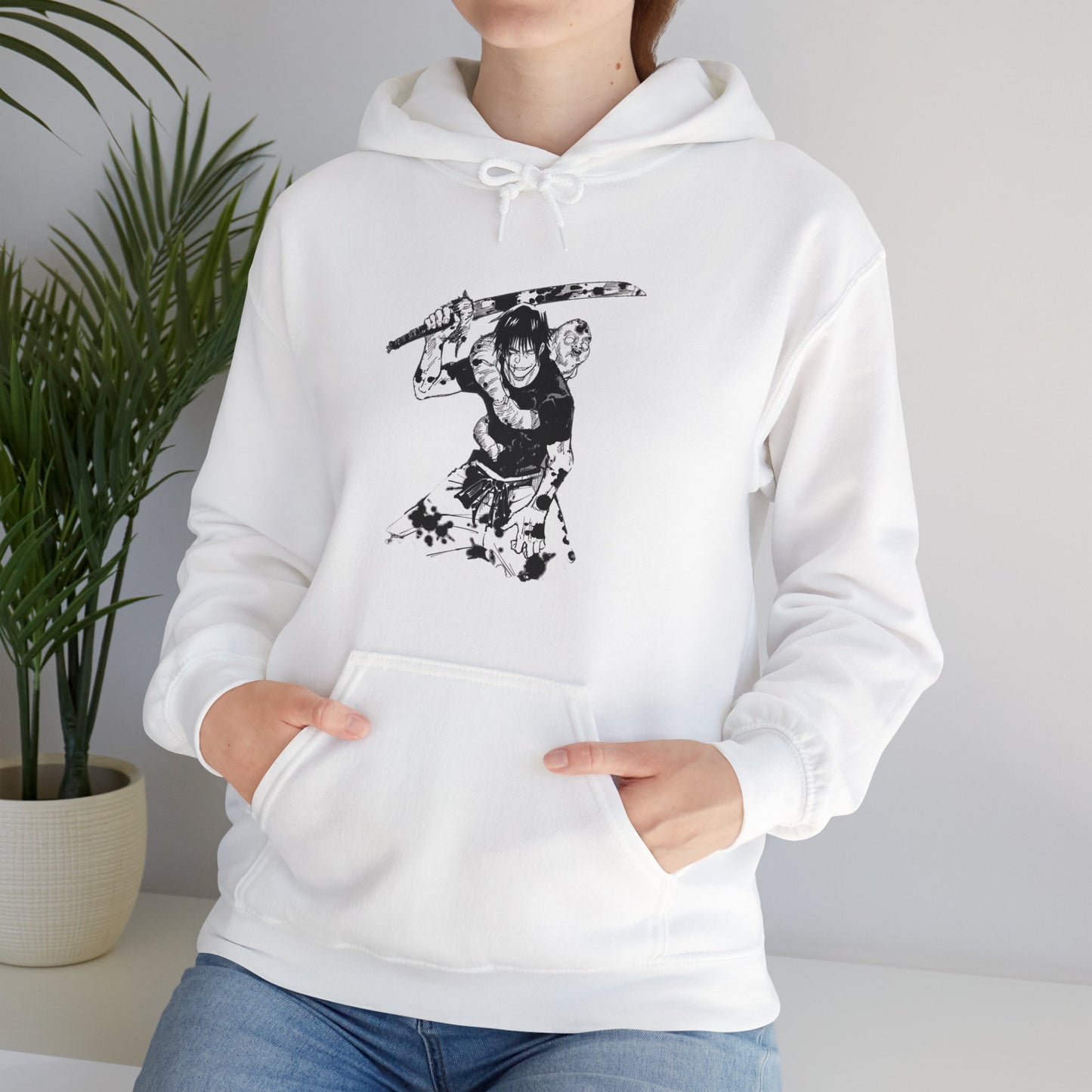 Sudadera con capucha unisex Heavy Blend™ "Toji Fushiguro" de Jujutsu Kaisen 