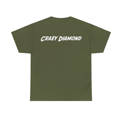 Unisex Heavy Cotton T-shirt - "Crazy Diamond Manga" from JoJo´s Bizarre Adventure