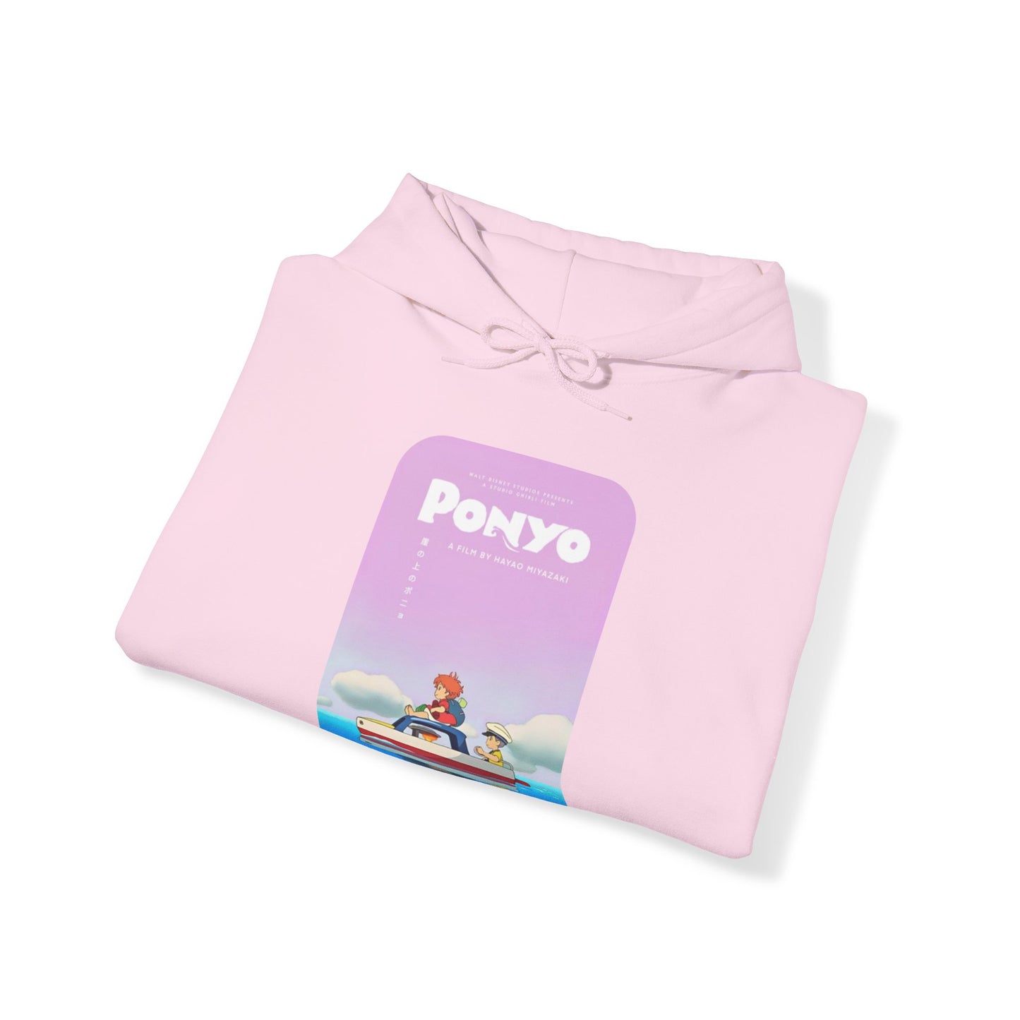 Unisex Heavy Blend™ Hoodie - "Ponyo Movie Poster" from Studio Ghibli