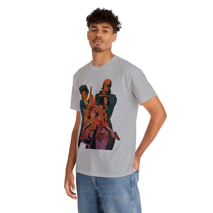 Unisex Heavy Cotton T-shirt - "The Bebop Crew" from Cowboy Bebop