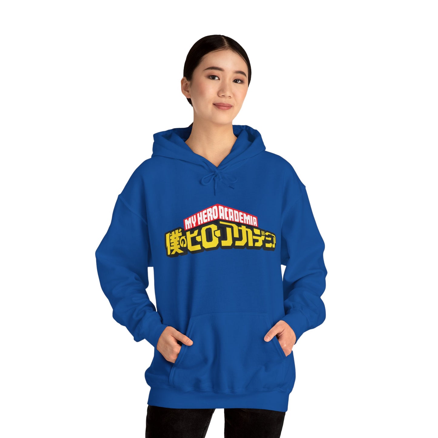 Unisex Heavy Blend™ Hoodie - "Manga Cover 1" from My Hero Academia