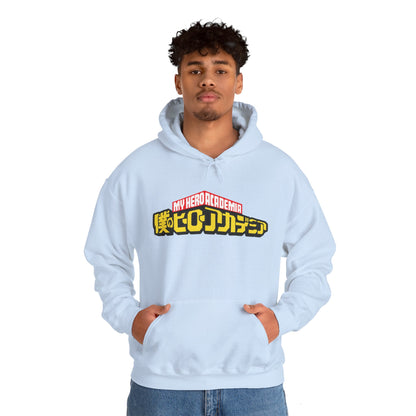 Unisex Heavy Blend™ Hoodie - "All Might Manga" from My Hero Academia