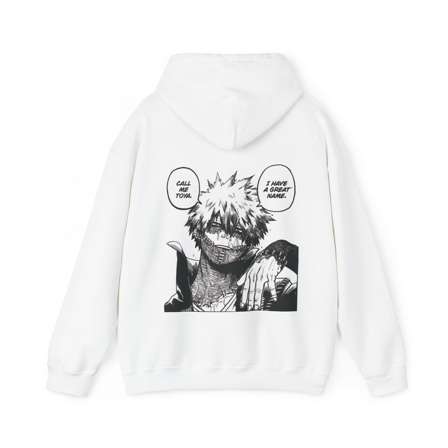 Unisex Heavy Blend™ Hoodie - "Dabi Manga" from My Hero Academia