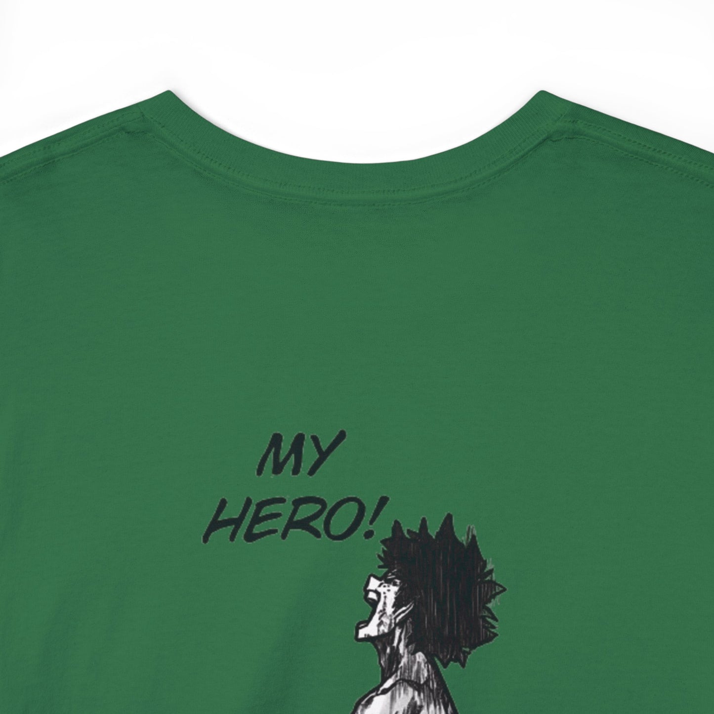 Unisex Heavy Cotton T-shirt - "Deku Manga" from My Hero Academia