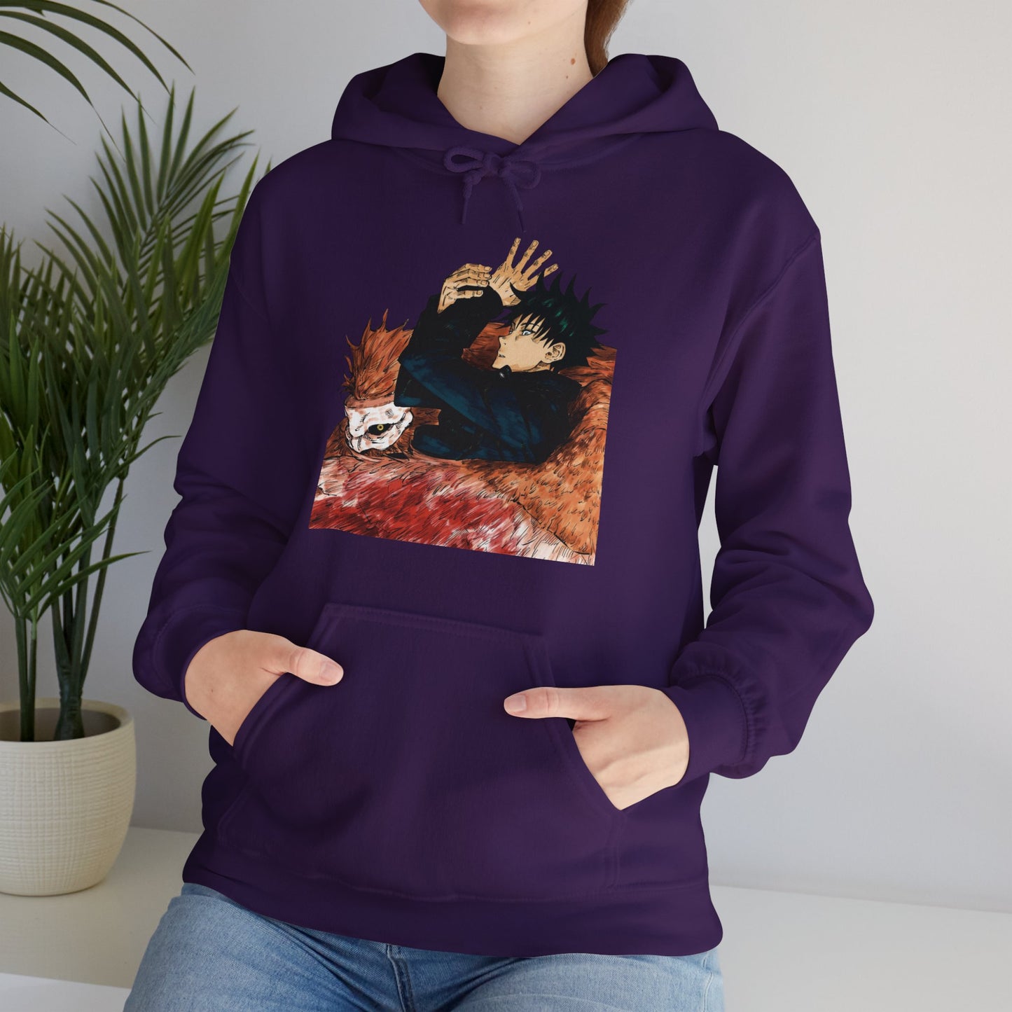 Sudadera con capucha unisex Heavy Blend™ - Jujutsu Kaisen Manga Volumen 2 