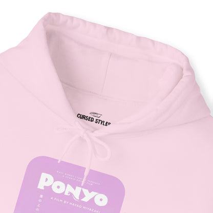 Unisex Heavy Blend™ Hoodie - "Ponyo Movie Poster" from Studio Ghibli