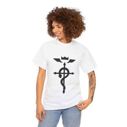 Unisex Heavy Cotton T-shirt - "Edward Elric" from Fullmetal Alchemist