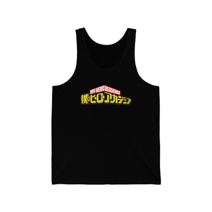 Unisex Tank Top - "All Might Manga" from My Hero Academia