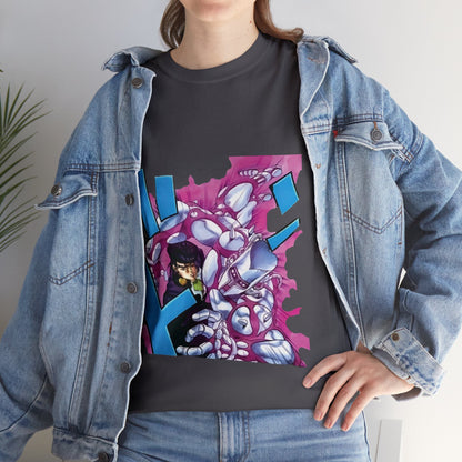 Unisex Heavy Cotton T-shirt - "Crazy Diamond Manga" from JoJo´s Bizarre Adventure