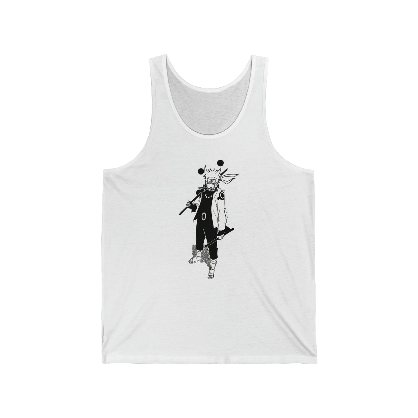 Unisex Tank Top - "Naruto Six Path Manga" from Naruto Shippuden