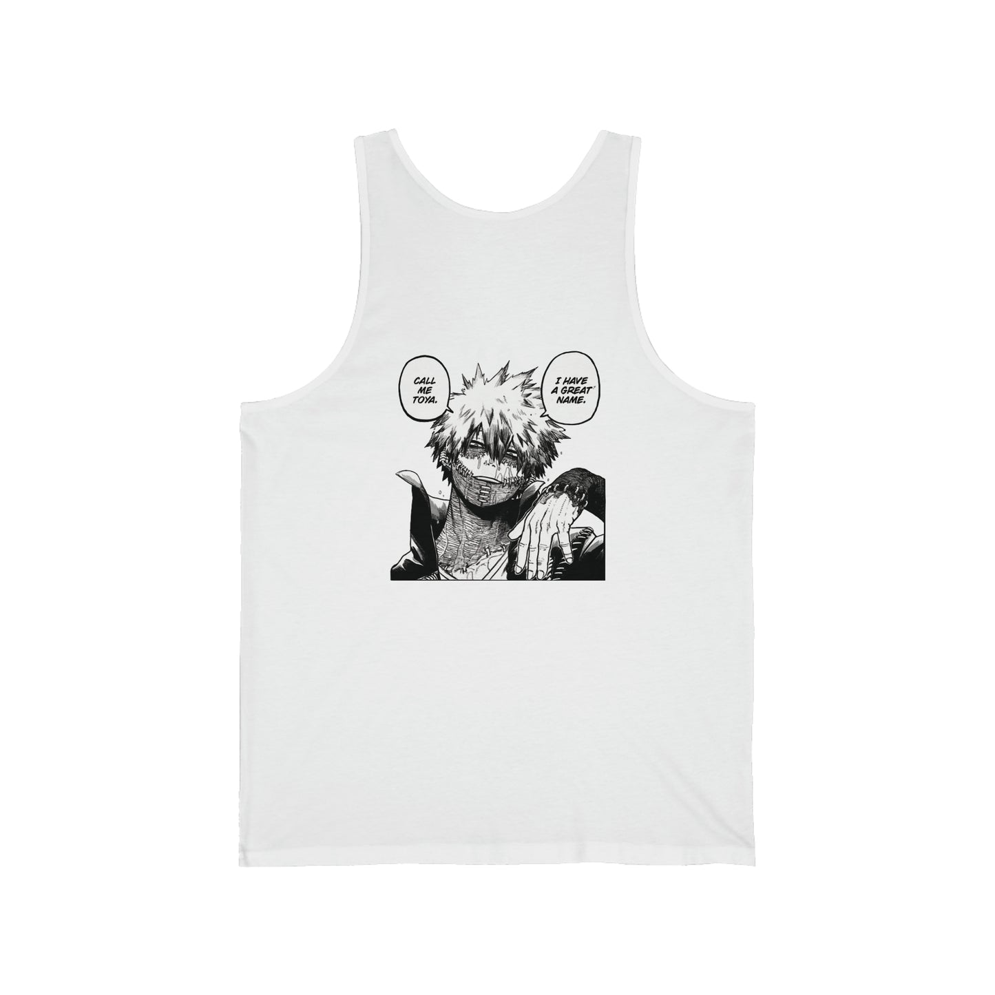 Unisex Tank Top - "Dabi Manga" from My Hero Academia