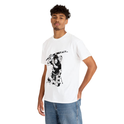 Unisex Heavy Cotton T-shirt - "Toji Fushiguro" From Jujutsu Kaisen