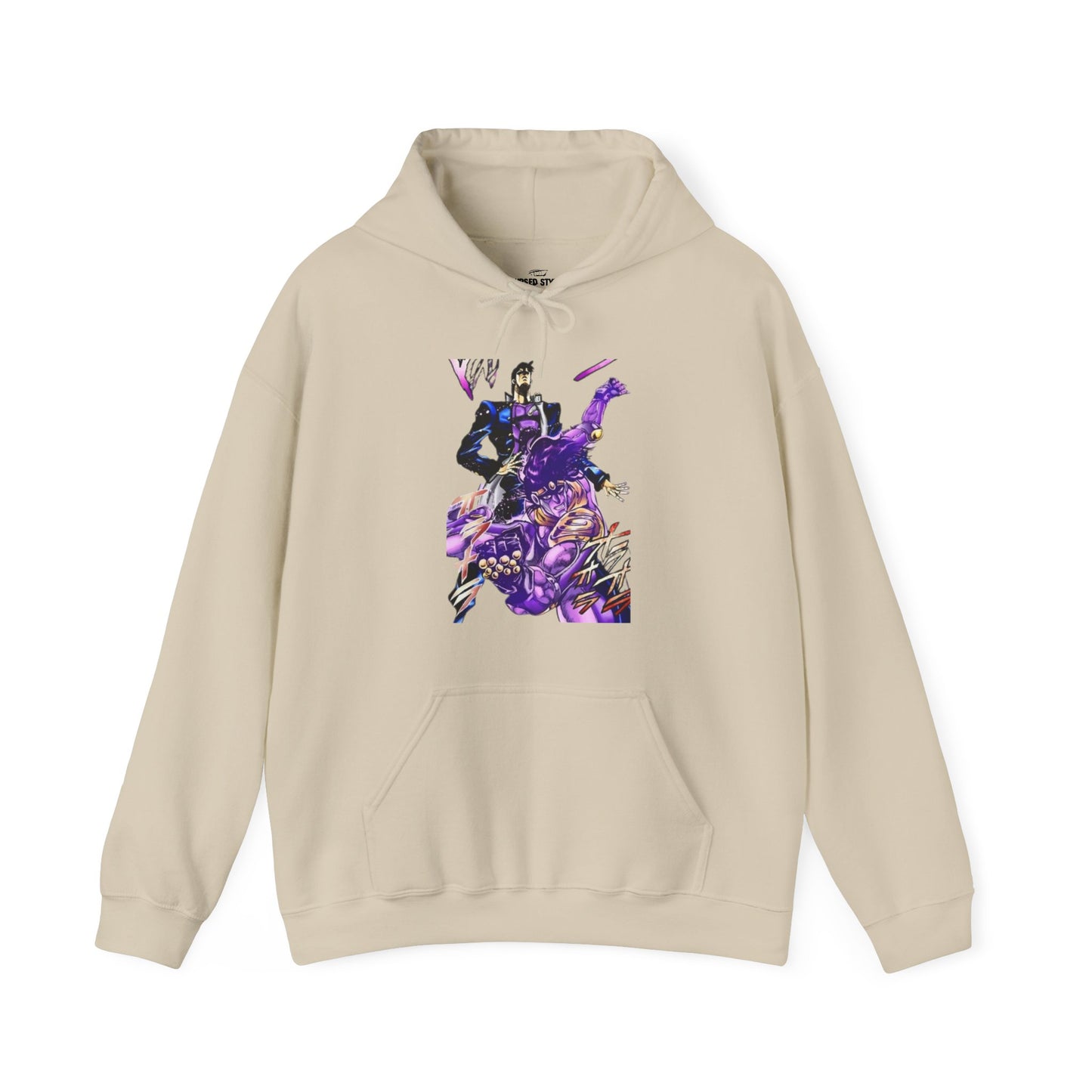 Unisex Heavy Blend™ Hoodie - "Star Platinum Manga" from JoJo´s Bizarre Adventure