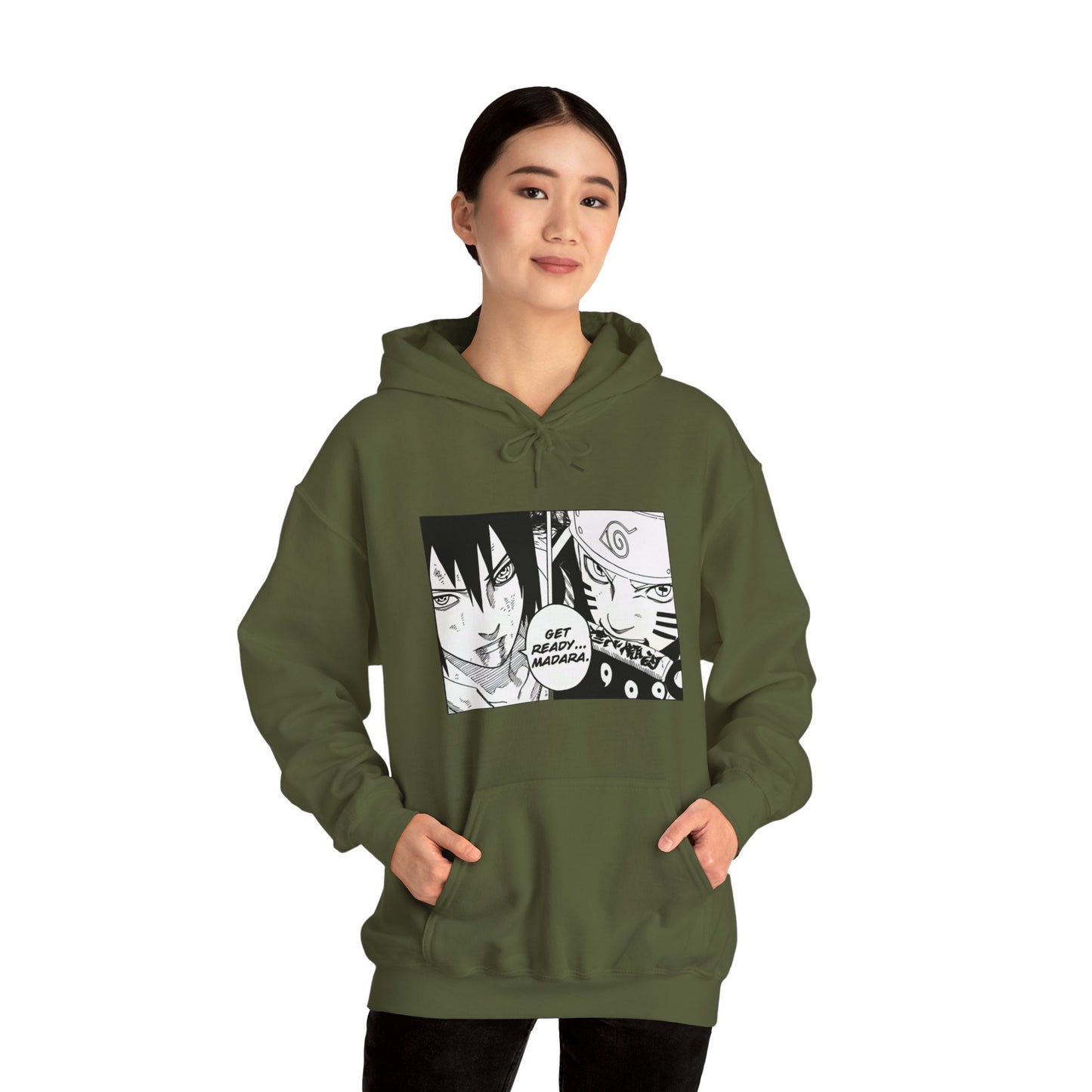 Unisex Heavy Blend™ Hoodie - "Naruto & Sasuke Manga" from Naruto Shippuden