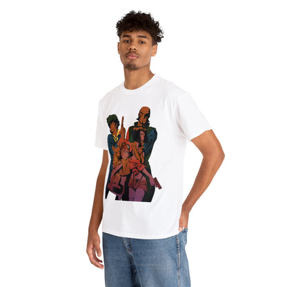 Unisex Heavy Cotton T-shirt - "The Bebop Crew" from Cowboy Bebop