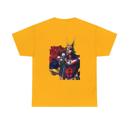 Unisex Heavy Cotton T-shirt - "Manga Cover 1" from My Hero Academia