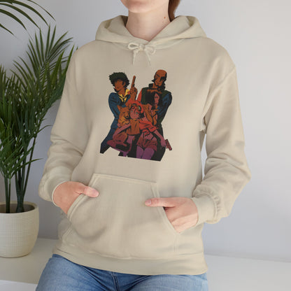 Unisex Heavy Blend™ Hoodie - "The Bebop Crew" from Cowboy Bebop