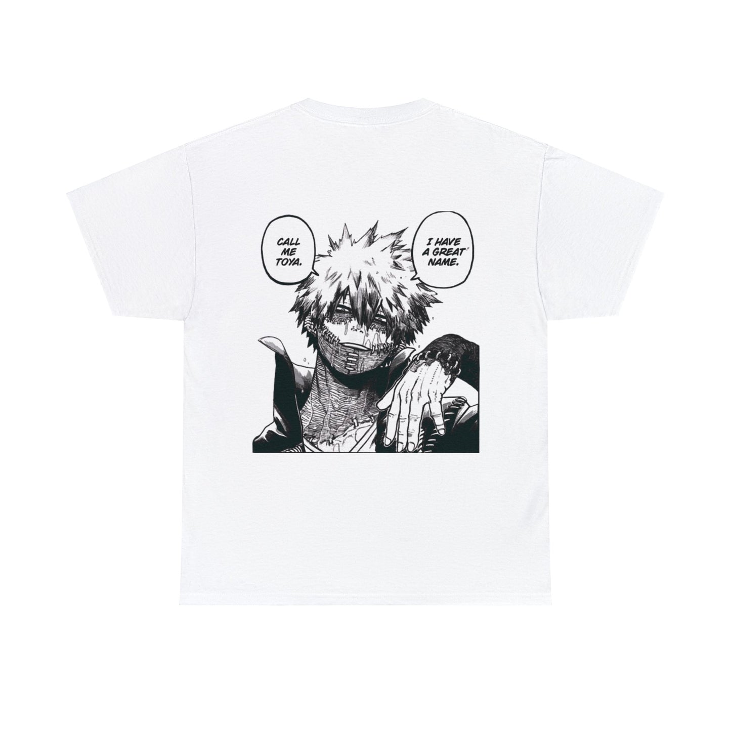 Unisex Heavy Cotton T-shirt - "Dabi Manga" from My Hero Academia