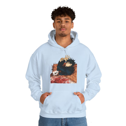 Sudadera con capucha unisex Heavy Blend™ - Jujutsu Kaisen Manga Volumen 2 