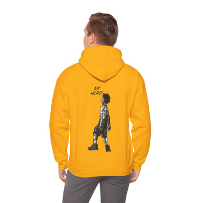 Unisex Heavy Blend™ Hoodie - "Deku Manga" from My Hero Academia