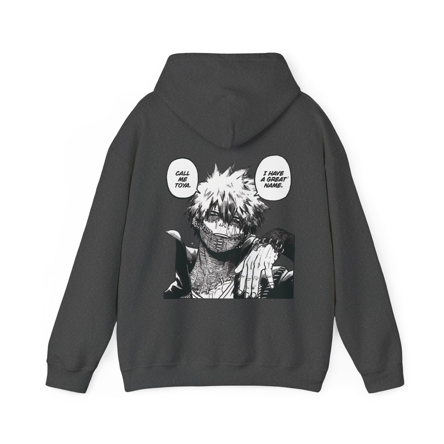 Unisex Heavy Blend™ Hoodie - "Dabi Manga" from My Hero Academia