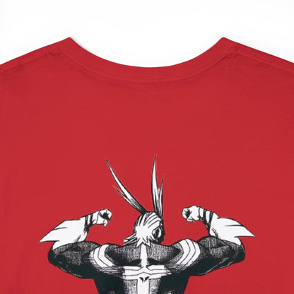 Unisex Heavy Cotton T-shirt - "All Might Manga" from My Hero Academia