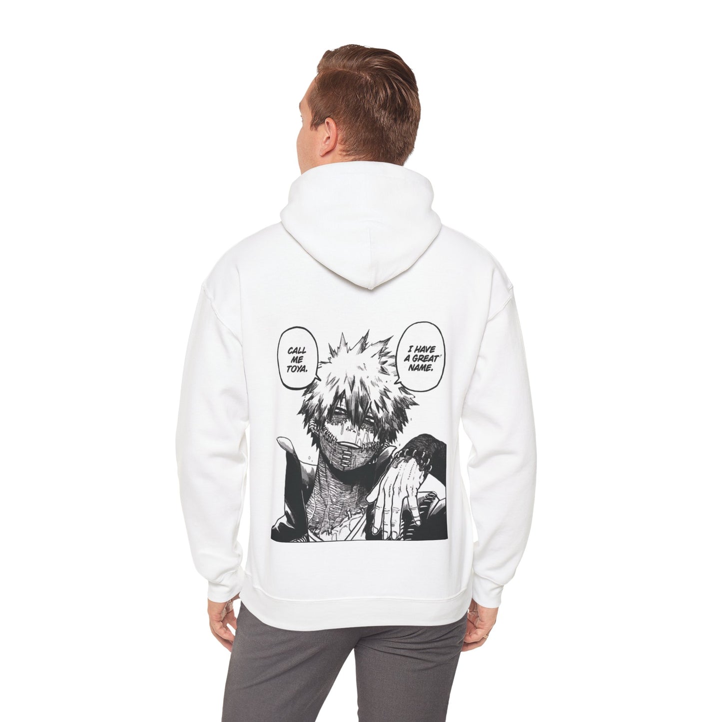 Unisex Heavy Blend™ Hoodie - "Dabi Manga" from My Hero Academia