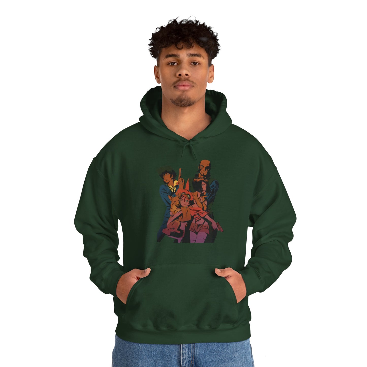 Unisex Heavy Blend™ Hoodie - "The Bebop Crew" from Cowboy Bebop