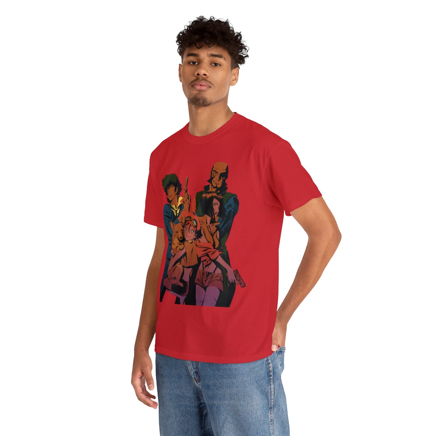 Unisex Heavy Cotton T-shirt - "The Bebop Crew" from Cowboy Bebop